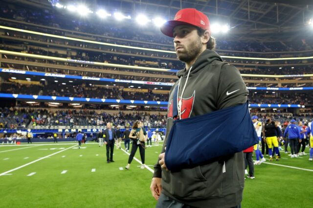 Buccaneers announced a quarterback move amid Baker Mayfield's injury.