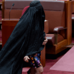 'Busca desavergonhada de atenção': políticos atacam a façanha da burca de Pauline Hanson