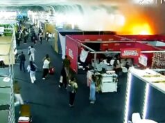 CCTV mostra o momento em que ocorre um incêndio na COP30 CCTV mostra o momento em que ocorre um incêndio na COP30