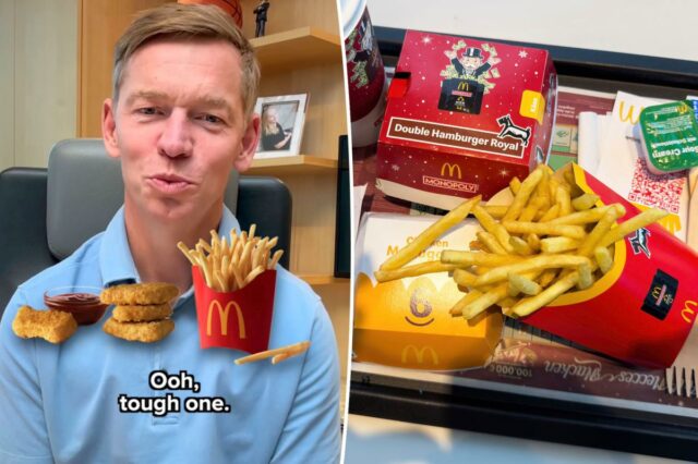 CEO do McDonald's nomeia seus itens de menu mais amados no torneio favorito dos fãs
