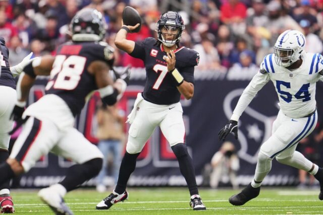 CJ Stroud sai para o confronto da semana 10 contra CJ Stroud sai para o confronto da semana 10 contra Jaguars com concussão