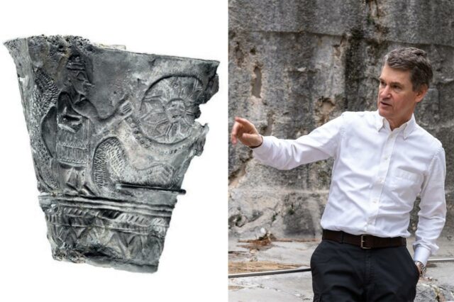 Cálice antigo encontrado na Cisjordânia gravado com a imagem mais Cálice antigo encontrado na Cisjordânia gravado com a imagem mais antiga da criação do universo: estudo