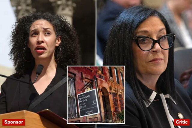 Câmara Municipal empurrando Nova York para a 'distopia comunista' com Câmara Municipal empurrando Nova York para a 'distopia comunista' com projeto de lei de habitação a preços acessíveis ditando vendas de propriedades - ou então