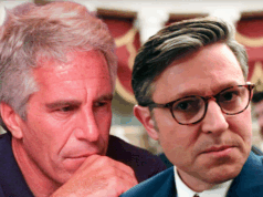 Câmara votará sobre a liberação dos arquivos de Epstein, afirma Mike Johnson jeffrey epstein mike johnson principal getty