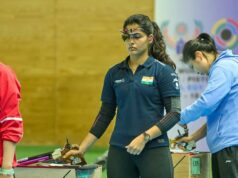 Campeonatos Mundiais ISSF: Manu Bhaker e Esha Singh na disputa pelas finais femininas de pistola 25m após a etapa de Precisão Campeonatos Mundiais ISSF: Manu Bhaker e Esha Singh na disputa pelas finais femininas de pistola 25m após a etapa de Precisão