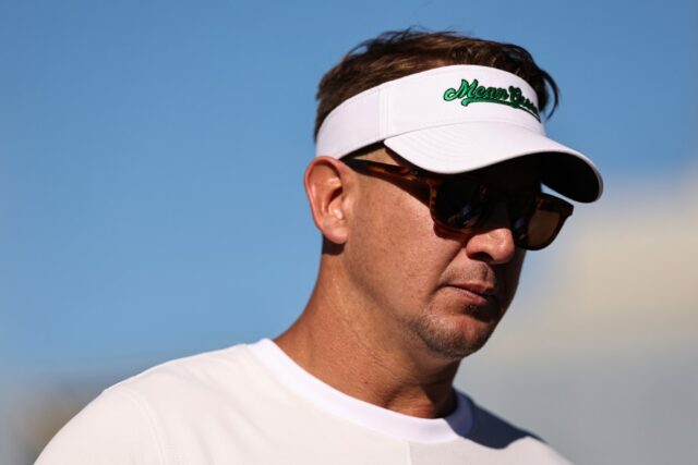 North Texas head coach Eric Morris