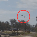 Um inquérito sobre a queda do helicóptero do Sea World mostrou vários vídeos do momento em que a aeronave colidiu.