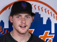 Carson Benge, prospecto de campo do Mets, será baleado para se tornar um grande clube no treinamento de primavera O prospecto externo do Mets, Carson Benge, conversou com a mídia na temporada passada.