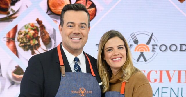 Carson Daly conta como conheceu a esposa Siri e o Carson Daly conta como conheceu a esposa Siri e o apelido que deu a ela