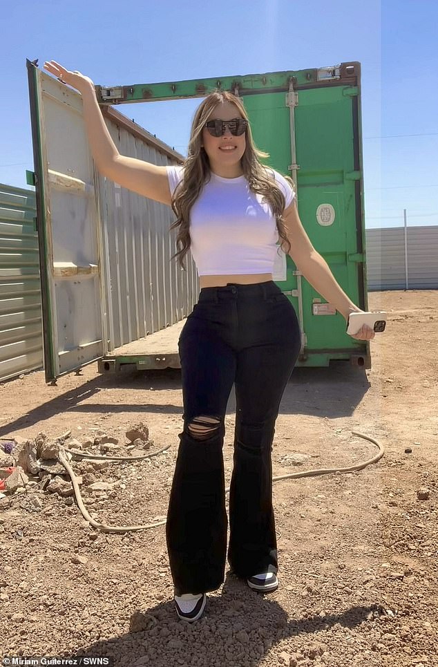 Casal sai do aluguel para morar em contêiner – e Miriam, 31, e seu marido Eric Guiterrez, 32, moravam anteriormente em Las Vegas e desembolsavam cerca de US$ 2.000 por mês de aluguel