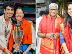 Casamento de Smriti Mandhana adiado depois que seu pai adoeceu Casamento de Smriti Mandhana adiado depois que seu pai adoeceu