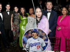 Celebridades acompanham a vitória dos Dodgers na gala black-tie co-presidida por Leo DiCaprio Celebridades acompanham a vitória dos Dodgers na gala black-tie co-presidida por Leo DiCaprio