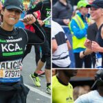 Celebridades disputando a maratona de Nova York