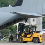Chega assistência logística em Sumatra Ocidental, pronta para ser distribuída a todas as vítimas de desastres