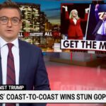 Chris Hayes oferece explicação simples para vitórias nas eleições democratas: 'Donald Trump é impopular' | Vídeo