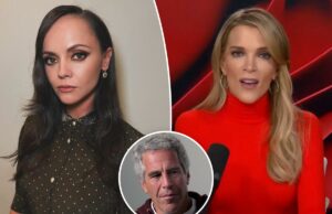 Christina Ricci afirma que Megyn Kelly é um ‘perigo para as crianças’ por minimizar os crimes de Jeffrey Epstein Christina Ricci afirma que Megyn Kelly é um ‘perigo para as crianças’ por minimizar os crimes de Jeffrey Epstein