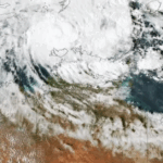 Ciclone tropical Fina se forma na costa australiana