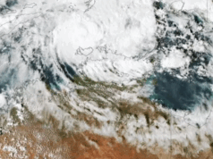 Ciclone tropical Fina se forma na costa australiana Ciclone tropical Fina se forma na costa australiana