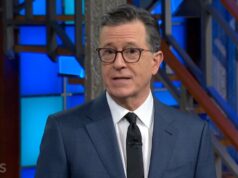 Colbert revela piadas de Trump e Clinton que queria contar antes de a teoria de ‘Blowing Bubba’ ser desmascarada: ‘Let Us Have a Silly One’ | Vídeo Colbert revela piadas de Trump e Clinton que queria contar antes de a teoria de 'Blowing Bubba' ser desmascarada: 'Let Us Have a Silly One' | Vídeo