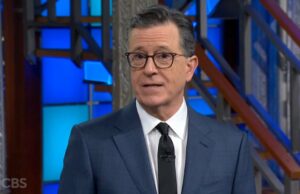 Colbert revela piadas de Trump e Clinton que queria contar antes de a teoria de ‘Blowing Bubba’ ser desmascarada: ‘Let Us Have a Silly One’ | Vídeo Colbert revela piadas de Trump e Clinton que queria contar antes de a teoria de 'Blowing Bubba' ser desmascarada: 'Let Us Have a Silly One' | Vídeo