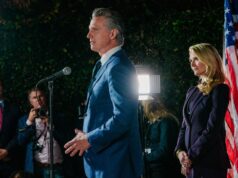 Com a vitória da Proposta 50, ‘a luta continua’, diz Newsom A infografia mostra o número de assentos conquistados por Democratas e Republicanos através do redistritamento