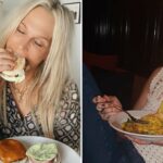 Estrelas comendo vegano