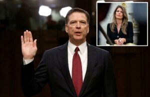 Comey critica acusação ‘imprudente e mal concebida’ – argumenta que as acusações deveriam ser rejeitadas ‘duas vezes’ no último processo judicial O ex-diretor do FBI James Comey presta juramento antes de testemunhar.