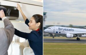 Comissários de bordo demitidos após se recusarem a sobrevoar supostos percevejos no avião – mas a companhia aérea mantém a rescisão Comissário de bordo ajudando passageiro.