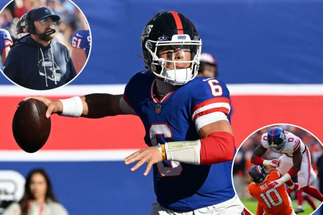 Como Jaxson Dart muda os sentimentos em torno da terceira partida consecutiva de 2 a 7 dos Giants
