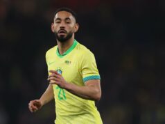 Como Matheus Cunha se apresentou pelo Brasil na vitória do Man Utd por 2 a 0 sobre o Senegal ícone de correio