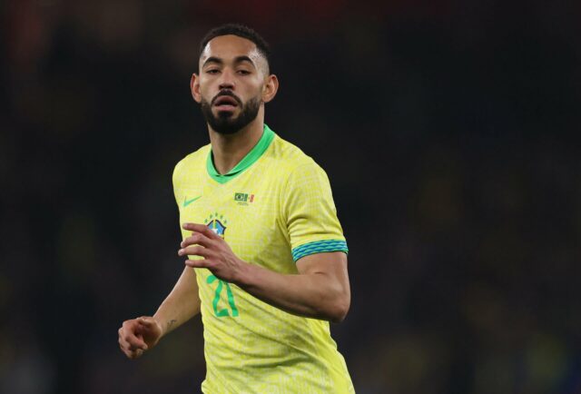 Como Matheus Cunha se apresentou pelo Brasil na vitória do ícone de correio