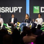Panelists talk at TechCrunch Disrupt 2025.