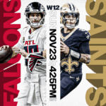 Como assistir Falcons vs Saints: transmissão ao vivo da NFL, canal de TV