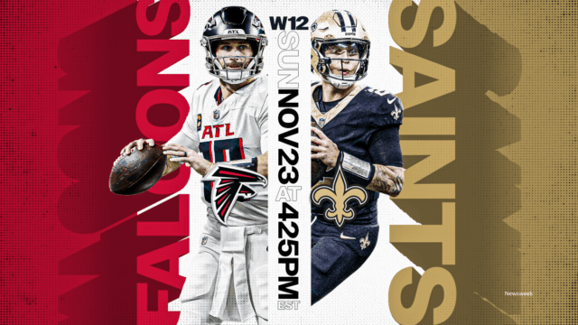 Como assistir Falcons vs Saints: transmissão ao vivo da NFL, canal de TV

