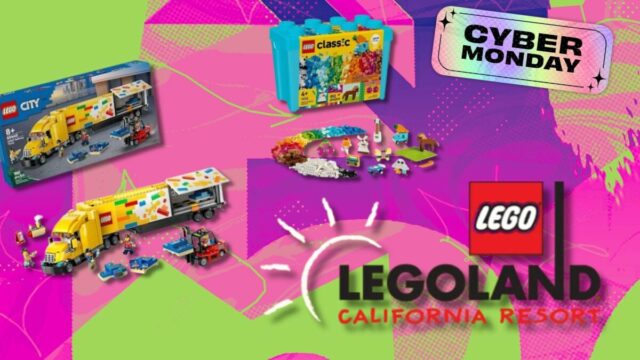 Compre um conjunto de Lego à venda na Amazon durante a Cyber ​​​​Monday e ganhe 60% de desconto em ingressos da Legoland
