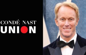 Condé Nast demite 4 funcionários e abre reclamação trabalhista federal contra sindicato Logotipo da Vogue adolescente (Getty Images)