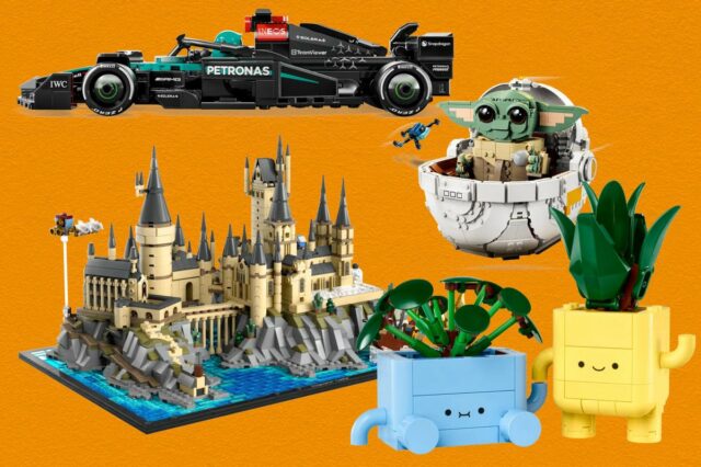 Construa algo incrível em 2026 com as mais de 15 LEGO Harry Potter Conjunto de construção do castelo e terreno de Hogwarts