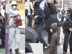 Continuam as buscas por manifestantes que supostamente agrediram policiais Pessoas de interesse da Polícia de Victoria protestam em Melbourne em outubro de 2025.