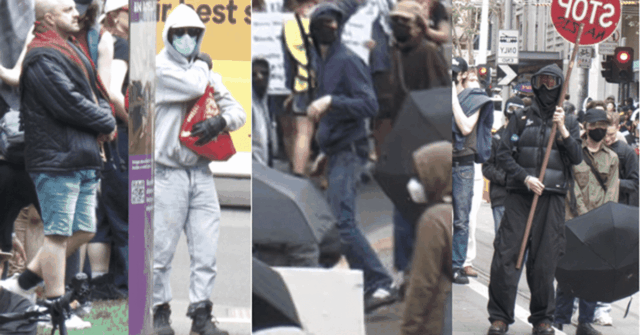 Continuam as buscas por manifestantes que supostamente agrediram policiais Pessoas de interesse da Polícia de Victoria protestam em Melbourne em outubro de 2025.