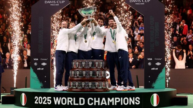 Copa Davis 2025 – Itália vence a Espanha na final e completa três títulos
