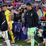Courtois e Valverde, estrelas do Real Madrid, sofrem lesões antes do compromisso internacional