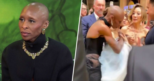 Cynthia Erivo reage à proteção de Ariana Grande após emboscada no tapete vermelho: ‘Queria ter certeza de que ela estava bem’
