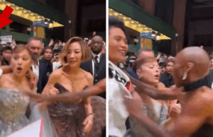 Cynthia Erivo salta para proteger Ariana Grande de Wild Fan na estreia de ‘Wicked’ 111325 estreia perversa kal.jpg