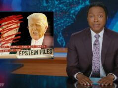 ‘Daily Show’ declara que ‘o trem Trump caiu’ após a bomba por e-mail de Epstein | Vídeo 'Daily Show' declara que 'o trem Trump caiu' após a bomba por e-mail de Epstein | Vídeo