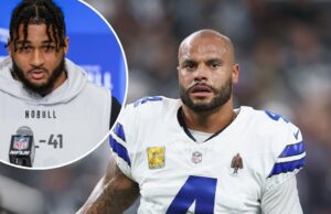 Dak Prescott, dos Cowboys, dedica vitória sobre os Eagles a Marshawn Kneeland Dak Prescott, do Dallas Cowboys, dedica vitória dos Eagles a Marshawn Kneeland