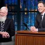 David Letterman diz que 'nunca esteve tão orgulhoso' de Seth Meyers em meio aos apelos de Trump para demitir o apresentador da madrugada: O presidente é 'nosso ditador' e é uma 'maravilha de idiotice'