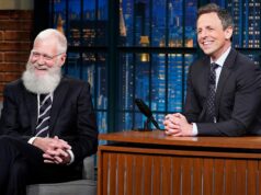 David Letterman diz que ‘nunca esteve tão orgulhoso’ de Seth Meyers em meio aos apelos de Trump para demitir o apresentador da madrugada: O presidente é ‘nosso ditador’ e é uma ‘maravilha de idiotice’ David Letterman diz que 'nunca esteve tão orgulhoso' de Seth Meyers em meio aos apelos de Trump para demitir o apresentador da madrugada: O presidente é 'nosso ditador' e é uma 'maravilha de idiotice'