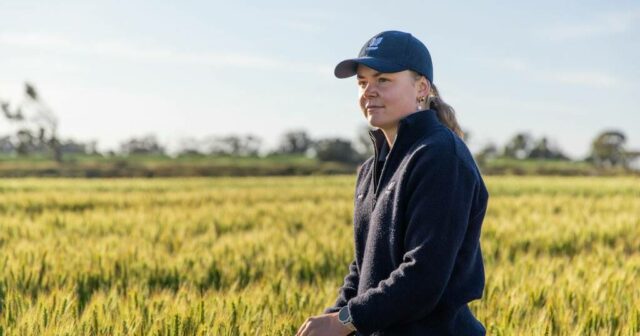 Decisões sobre fertilizantes facilitadas com a ajuda da jovem arma Emily Hourigan
