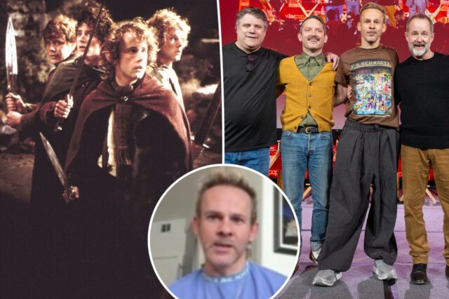 Dentro do bate-papo em grupo do Hobbit, Dominic Monaghan compartilha com seus colegas de elenco de 'O Senhor dos Anéis'
