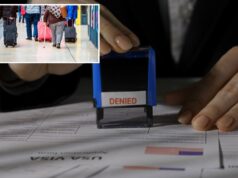 Departamento de Estado permitirá a negação de vistos de imigrante para pessoas com problemas de saúde, incluindo obesidade Viajantes andando com bagagem por uma estação de trem em Londres.